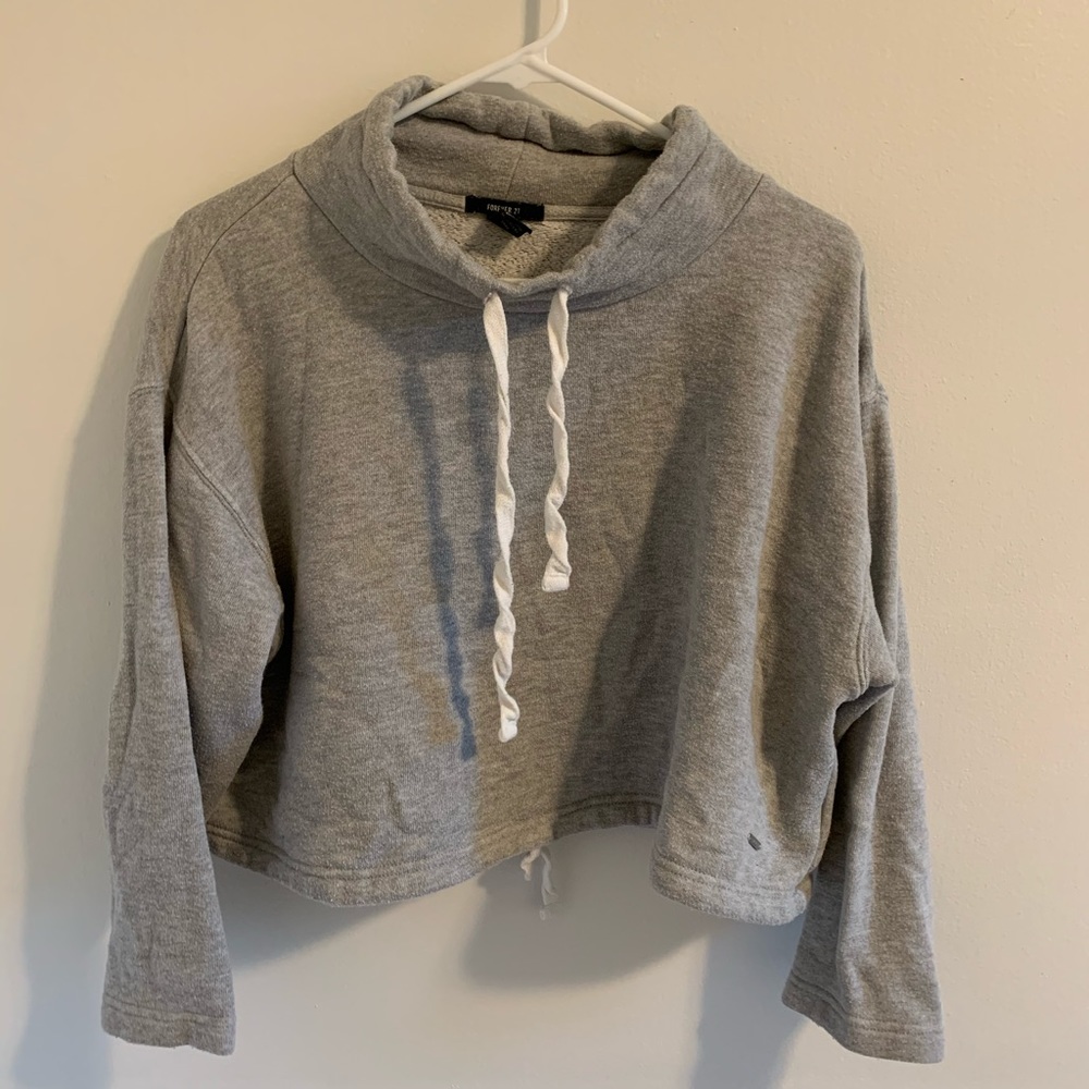 Forever 21 cropped hoodie